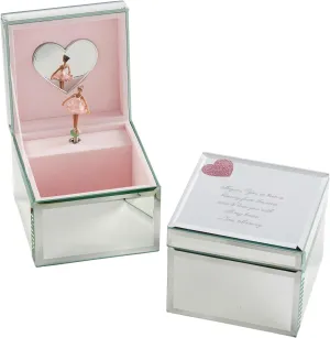 Ballerina Musical Jewelry Box appraisal meticulously with Engraving Included, Play Swan Lake Music (Free Customization) THINGS REMEMBERED Personalized 