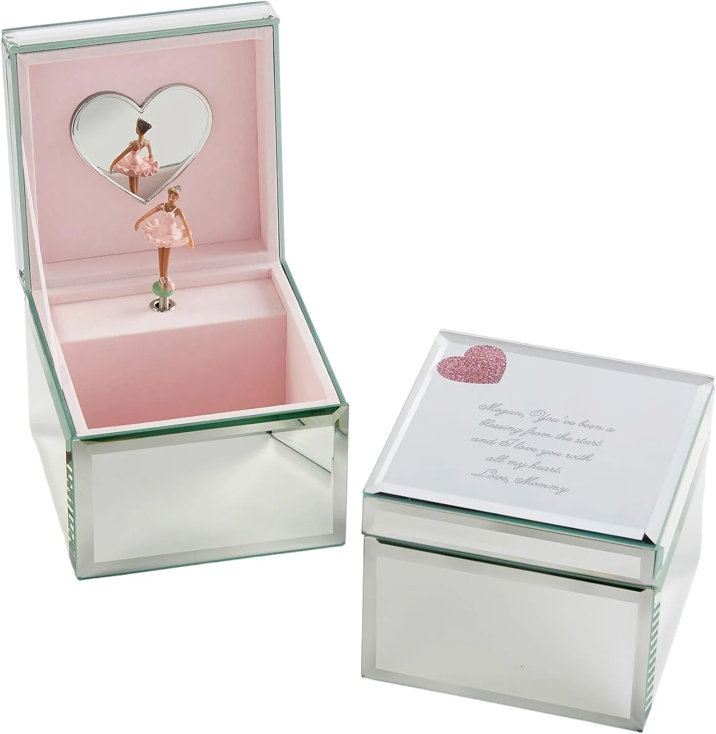 Ballerina Musical Jewelry Box appraisal meticulously with Engraving Included, Play Swan Lake Music (Free Customization) THINGS REMEMBERED Personalized 