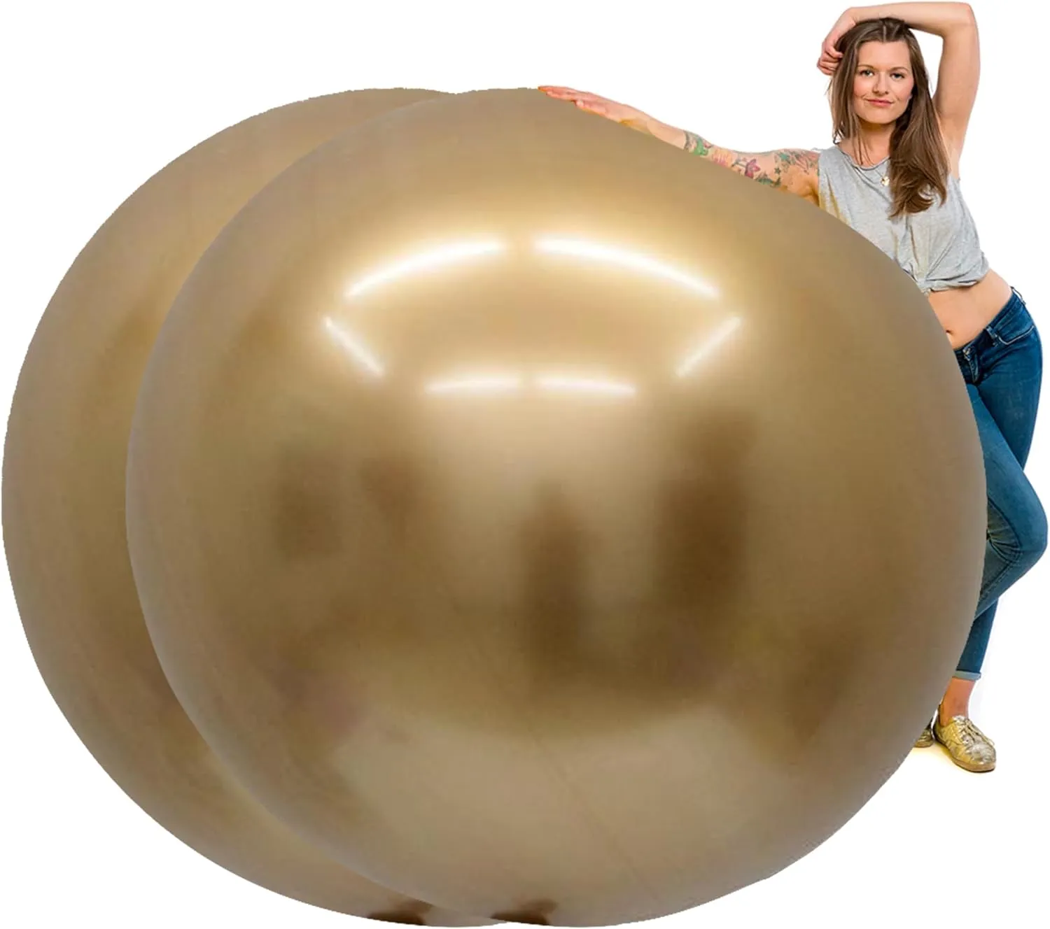 Balloons 72 Inch Jumbo | Ready to Inflate With Air$ Helium or Fill With Water | Decorate Your Events contribution galaxy sonic stimulus key | Giant 