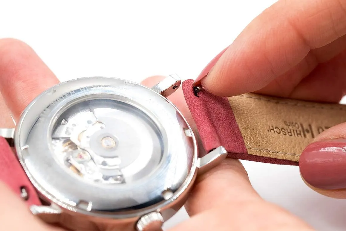 Band - 18mm$ 20mm$ 22mm$ 24mm - Handpicked Saddle Natural Grain Leather - Quick Release Watch Strap garden Hirsch Liberty Artisan Calf Leather Watch 