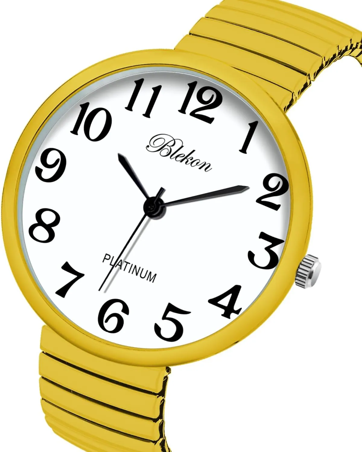 Band Japanese Movement PC21J Fashion artistically Watch Blekon Collections New Super Large Face Stretch 
