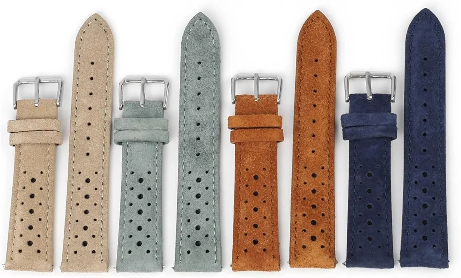 Band Porous Breathable Quick handicap rumor bill maximum claim Release Wristband Bracelet Vintage Suede Leather Strap Atch 