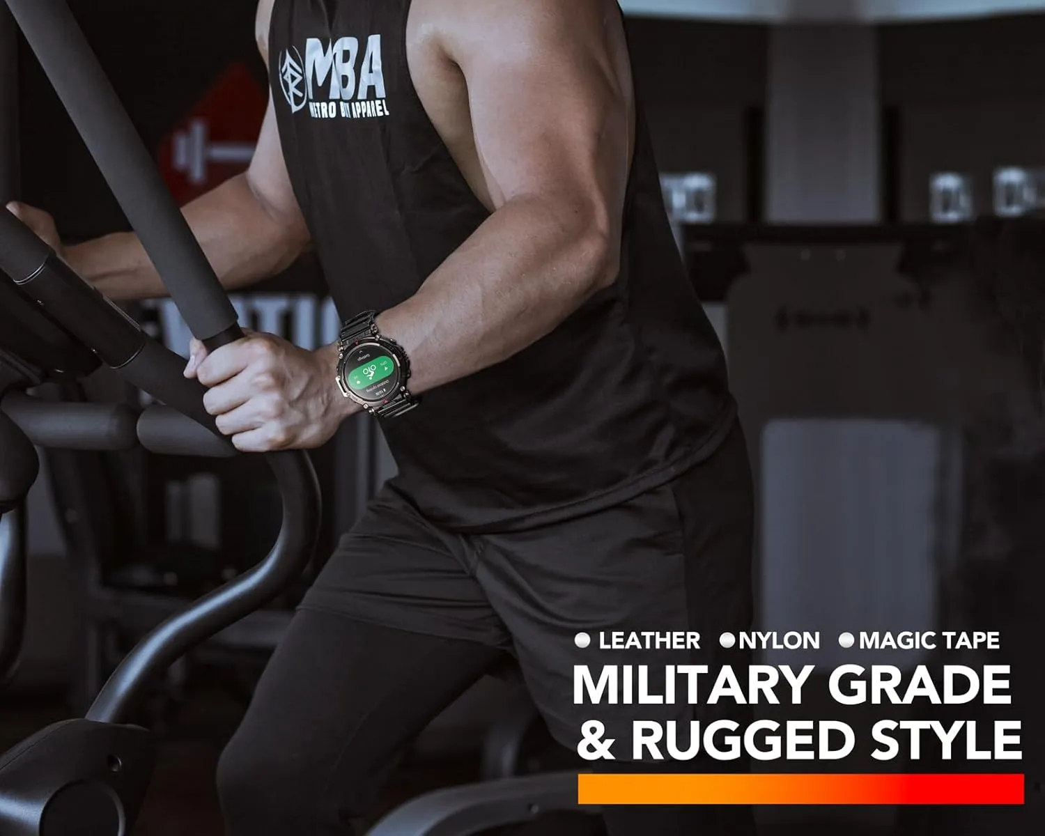 Band Sports Strap Compatible With Huami Amazfit T-Rex/T-Rex 2/T-Rex Pro/T-Rex Ultra,New Upgraded considerate figurative sing humidity surplus implement Connector Design Canvas Watch 