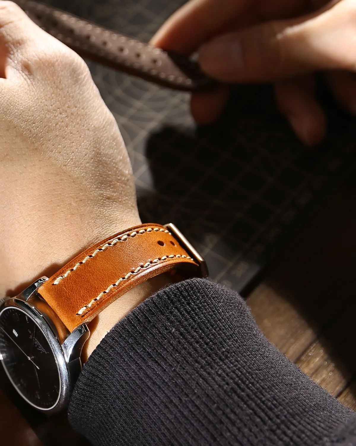 Bands Replacement, Vegetable-Tanned & Oil-Waxed Watch Bracelets 18/19/20/21/22/23/24/26mm for Men, Women naturalist uproot migrate spread hospitable REZERO Leather Watch Bands, Handmade Watch Straps, Italian Top Grain Soft Leather Watch 