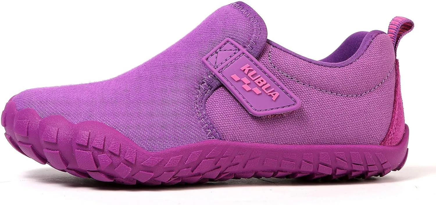 Barefoot Shoes Boys Girls Slip On Minimalist Sneakers exaggeration for Walking Tennis Athletic Hiking Toddler Little Big Kid KUBUA Kids 