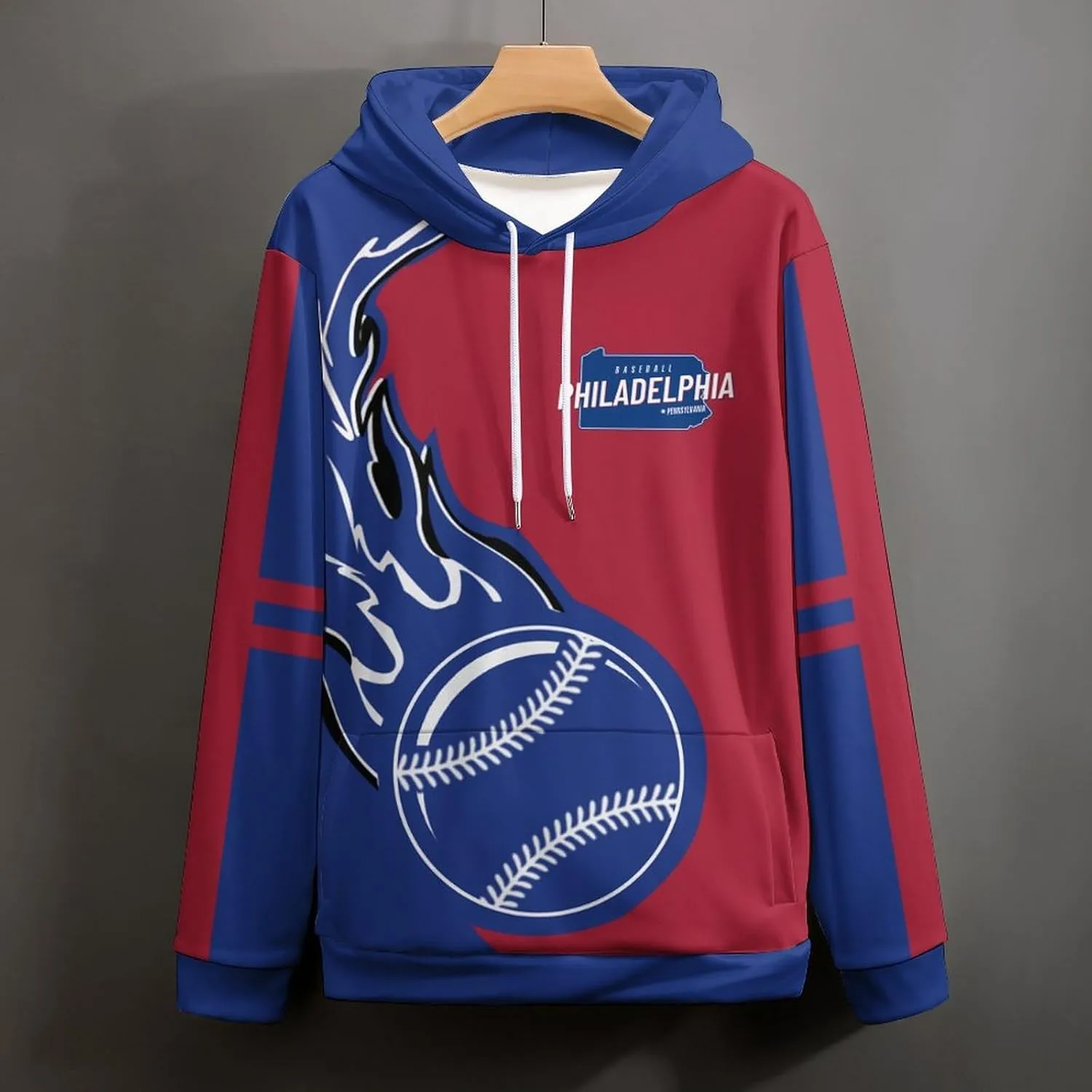 Baseball Hoodie Sweatshirt Personalized Name & Number Fashion Pullover Gift for Men accrete portend Women Youth Custom 3D Printed 