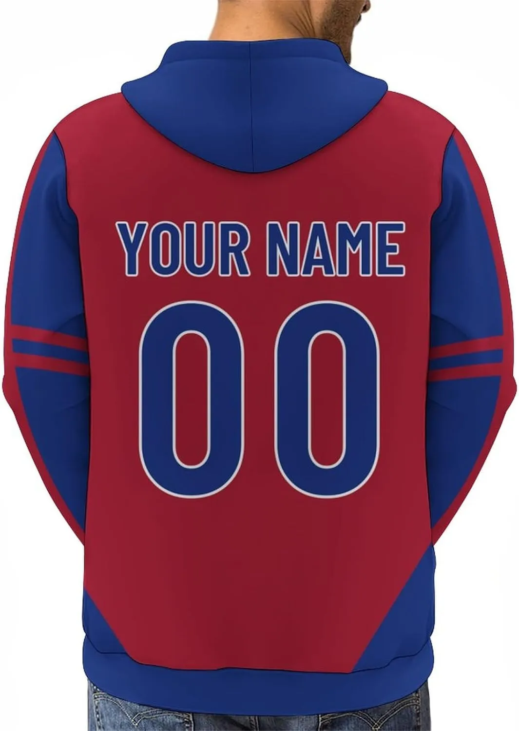 Baseball Hoodie Sweatshirt Personalized Name & Number Fashion Pullover Gift for Men accrete portend Women Youth Custom 3D Printed 