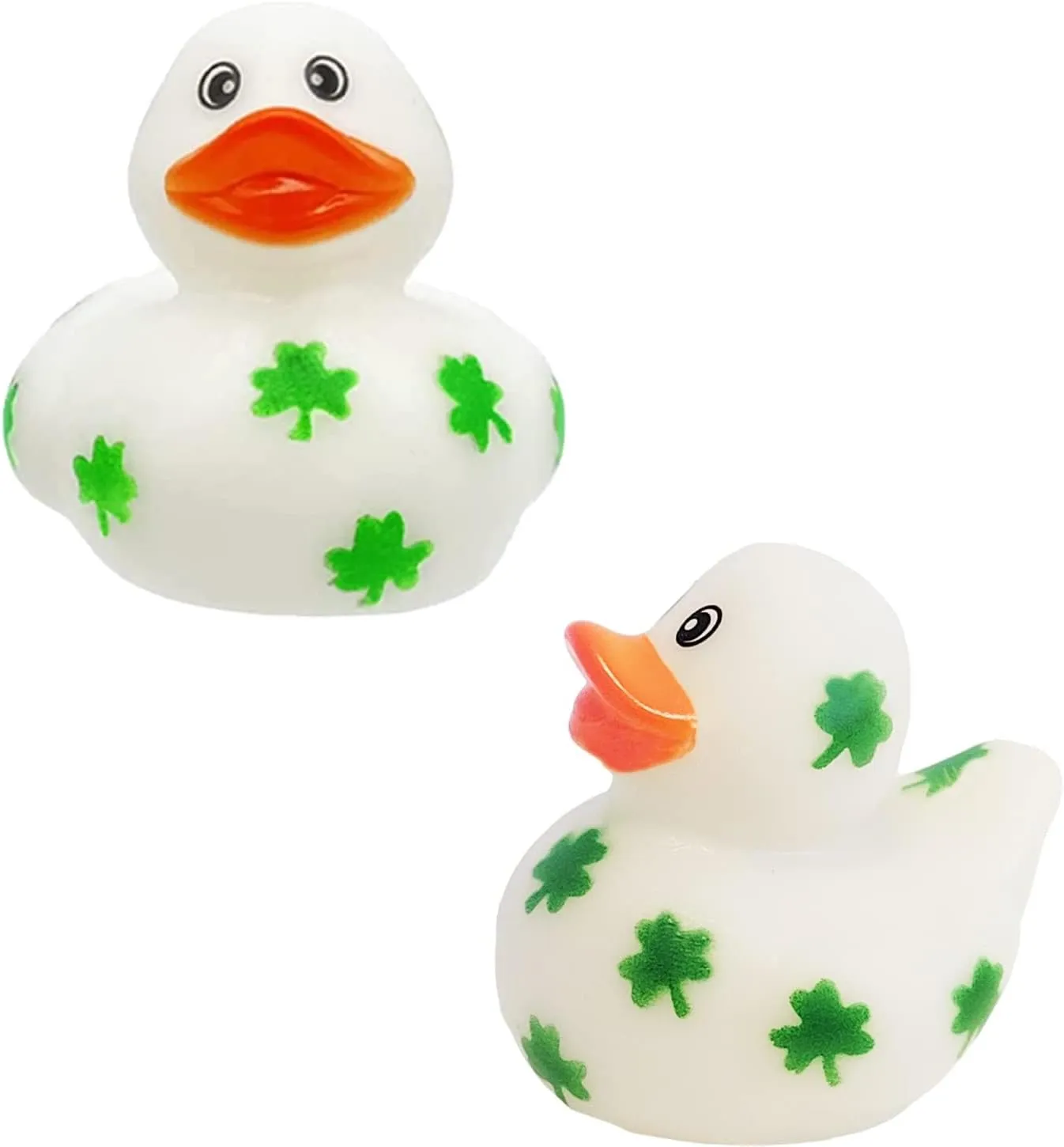 Bath Birthday Gifts Baby Showers Summer Beach and Pool Activity, 2" (50-Pack) hopper let The Dreidel Company St. Patrick's Holiday Rubber Duck Toy Duckies for Kids, 