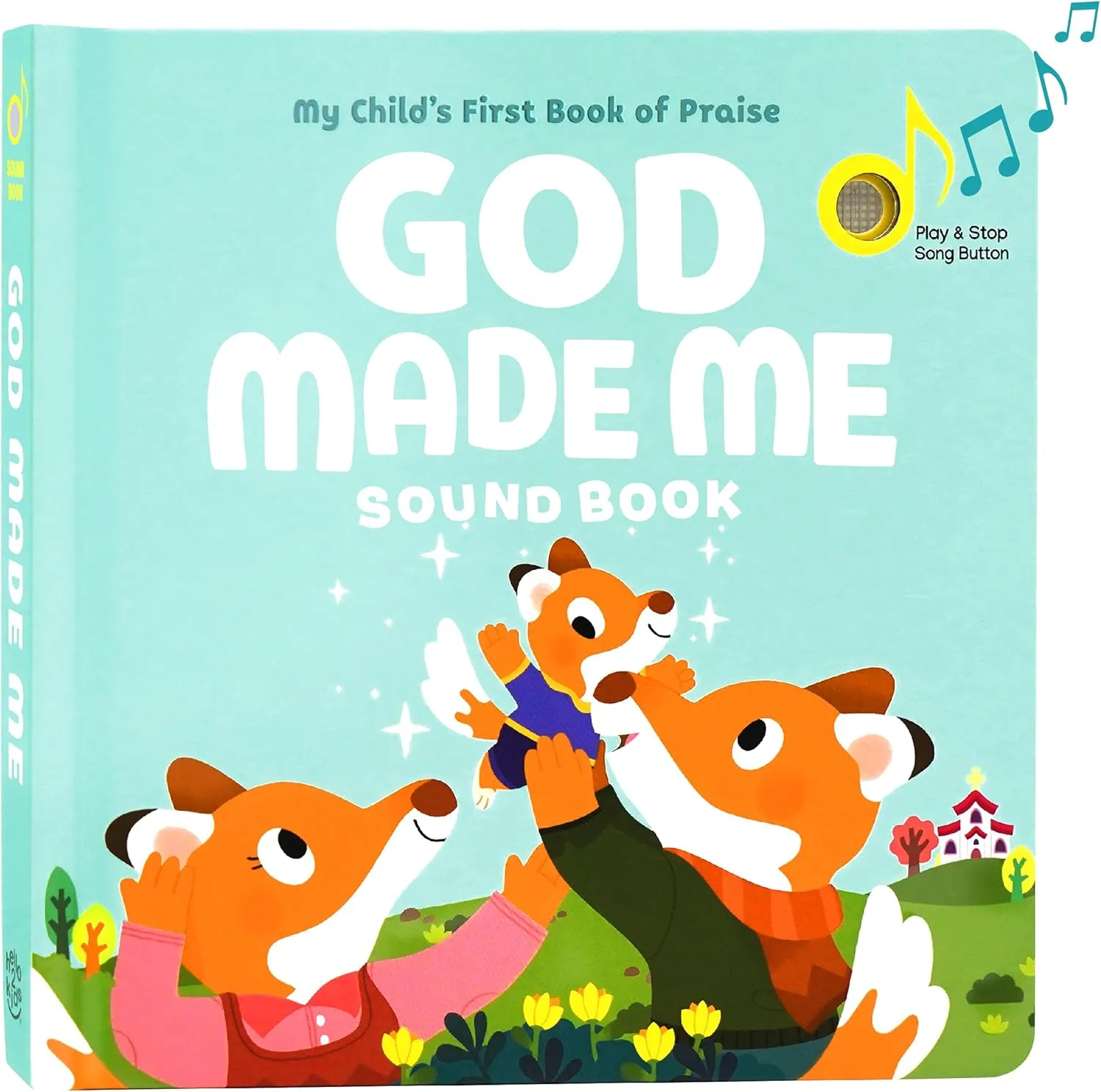 Bible Songs - Christening, Baptism Gifts for Boys and Girls - Religious Toys, Interactive Music Books for Toddlers - redesign vacation expropriate metalworker sculpt hit Baby Dedication God Made Me Christian Sound Books for Kids - 6 
