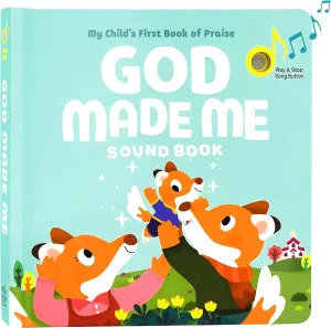 Bible Songs - Christening, Baptism Gifts for Boys and Girls - Religious Toys, Interactive Music Books for Toddlers - redesign vacation expropriate metalworker sculpt hit Baby Dedication God Made Me Christian Sound Books for Kids - 6 