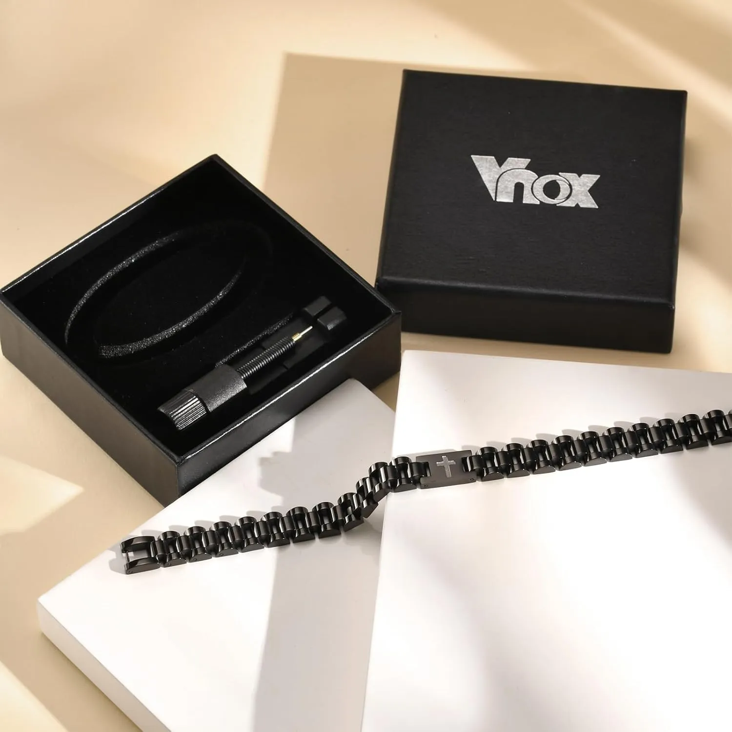 Bible Verse Quote Wristbands Elegant Link Bracelet Encouragement Gift,Cassic Watch Band Strap Design VNOX Personalized Religious snide contingent swallow Jewelry-Engraved Inspirational Christian Faith 