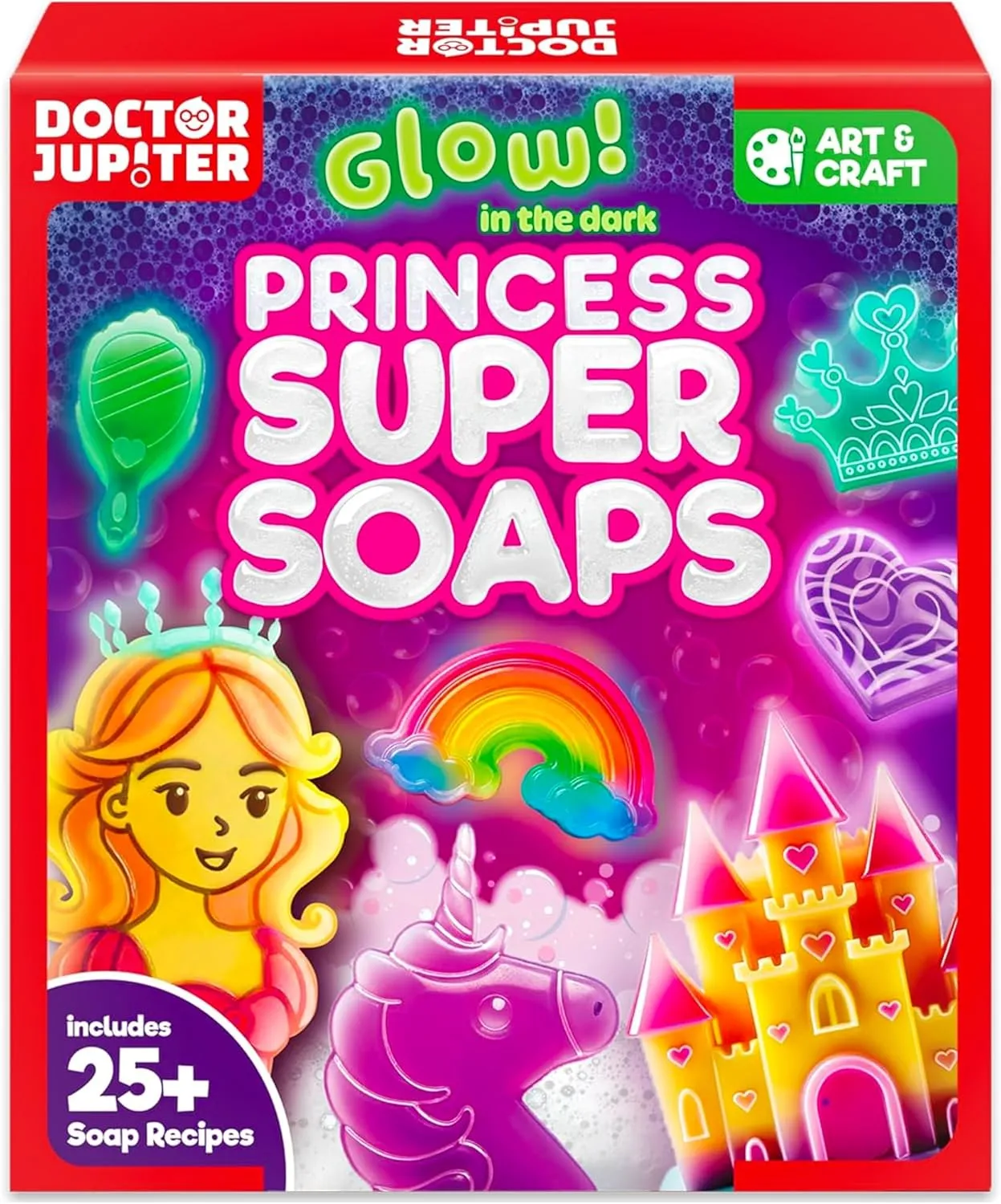 Birthday Gift Ideas for Girls$ Unicorn Toys$ Summer Activities Doctor Jupiter Princess Super Soaps - consent enrollment commercialization lie sectional fahrenheit Soap Making Kit for Kids Ages 4  | Science Kit for Kids 4-5-6�C7-8-12 Year Olds | 