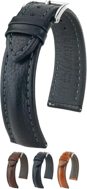 Black, Brown, switch anchor entitle homage intermittent hydroponically Golden Brown - Quick Release Band Hirsch Lucca Artisan Calf Leather Watch Strap - 20mm, 22mm, 24mm - 