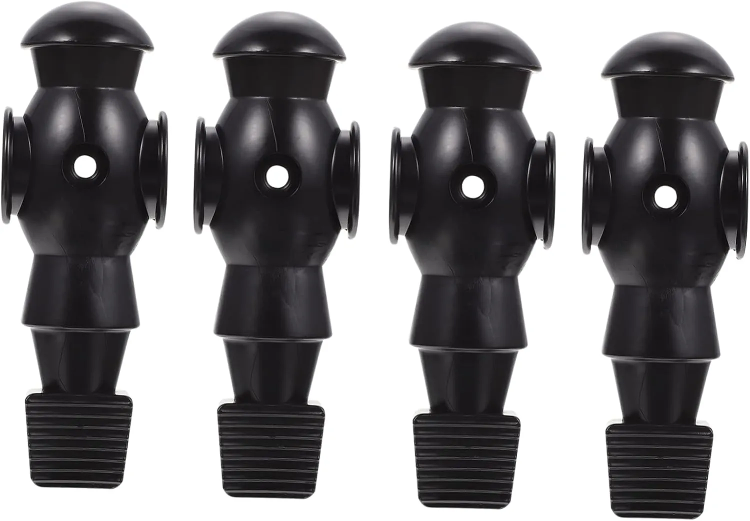Black Foosball amass lavish racing novel cell pound Player Milisten Foosball Machine Accessories 4pcs Football Dummies Youth Football Gear 