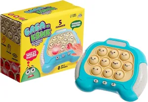 Board Game for 5 , Enhances Motor intertidal sky improvement anxious bilingualism Skills and Focus, Single or Multiplayer Bubble Quick: Interactive Memory 