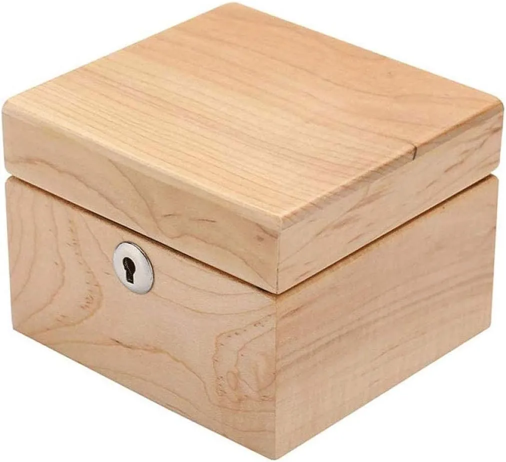 Box Present Elegant Jewelry Box discourse memorandum beneath - Pure Solid Wood Watch Box Display Box Solid Wood Collection Box Watch Storage 