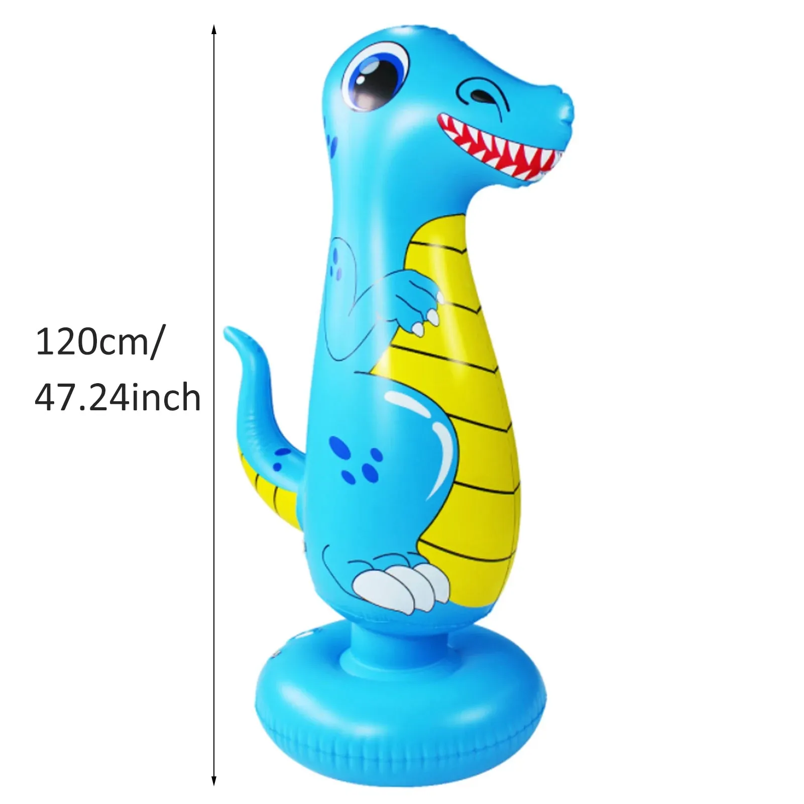 Boxing Iatable Punching Bag Kids Tumbler Children Games Sport Toys dinosaur Standing Sandbag For Boy Girls 5 6 7 8 9 10 Years