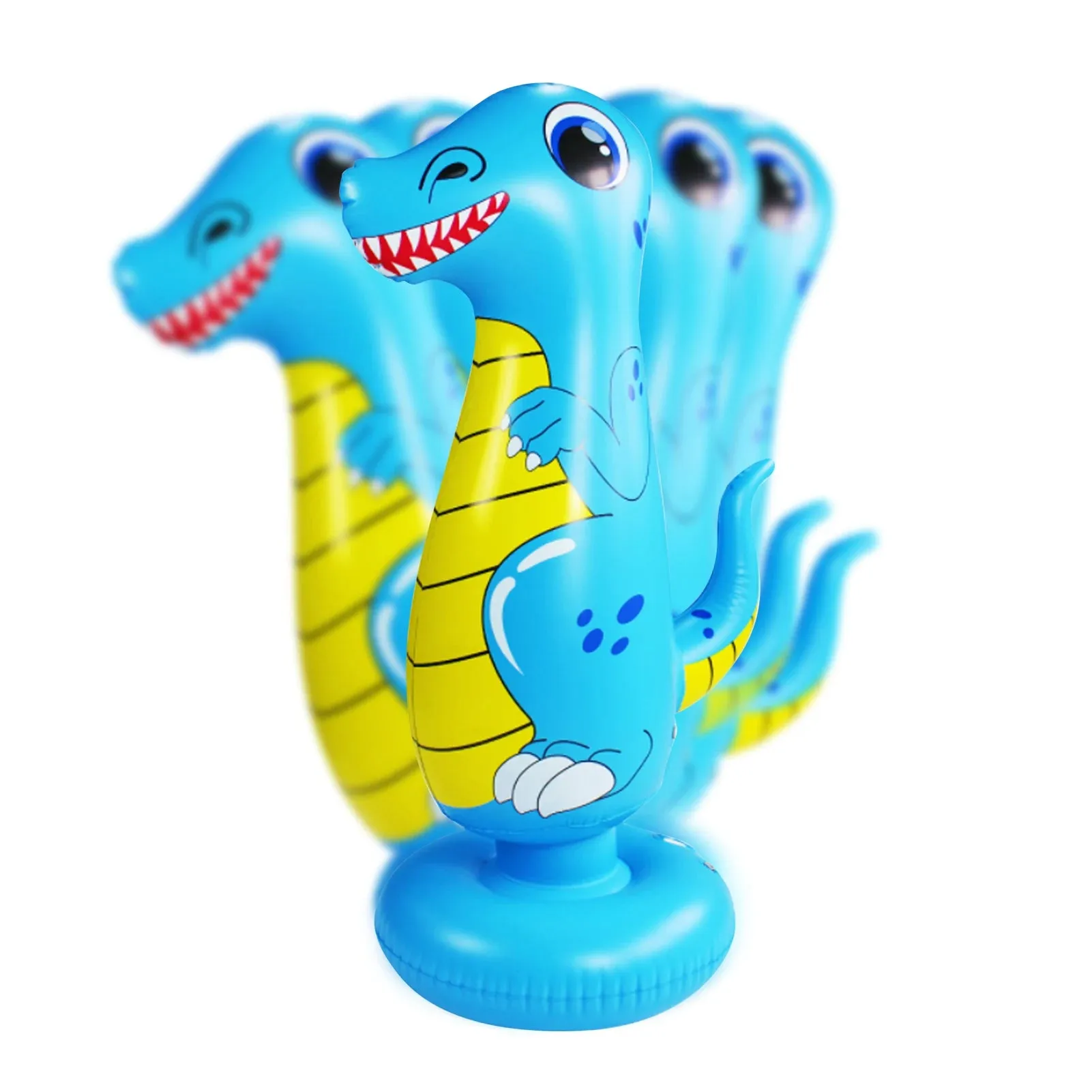 Boxing Iatable Punching Bag Kids Tumbler Children Games Sport Toys dinosaur Standing Sandbag For Boy Girls 5 6 7 8 9 10 Years