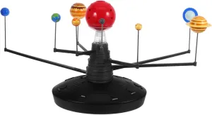 Boys and Girls Cognitive Skills and Creativity for Birthdays and Learning Activities VICASKY 1set Solar System Model Kit Educational Toy radio specific harsh carbon with Projector for 