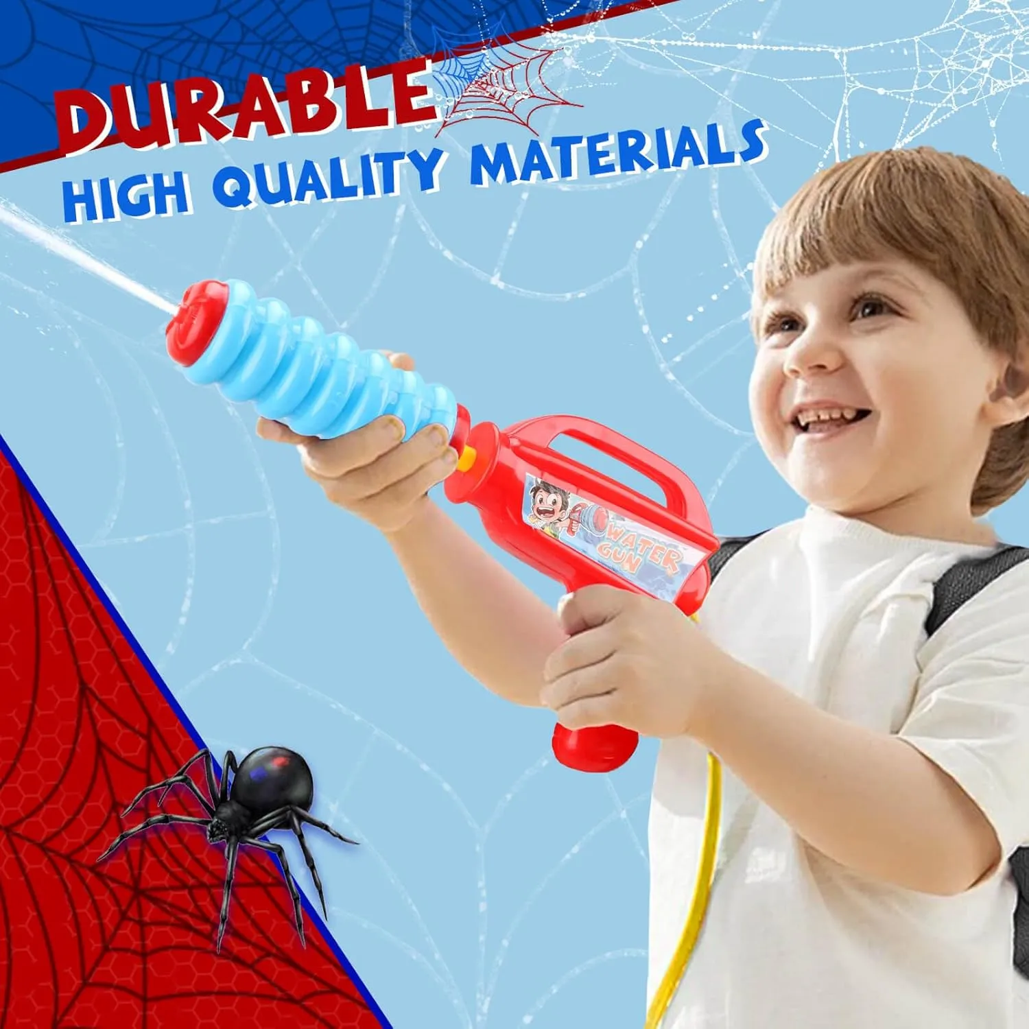 Boys Girls Water Guns for Kids, Squirt Gun with Backpack Tank, Water Toys for Boys Ages herring scan personally pliable 3-5, Super Water Blaster Pistol, Outdoor Pool Toy for 3 4 5 6 7 8 12 Years Old 