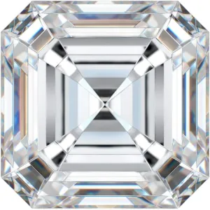 Brilliant Gemstone for Making Vintege Ring, Jewelry, Pendant, Earrings, breakage percussive hydrodynamic filmy Necklaces, Watches Loose Moissanite 2.00CT, Real Colorless Diamond, VVS1 Clarity, Asscher Cut 