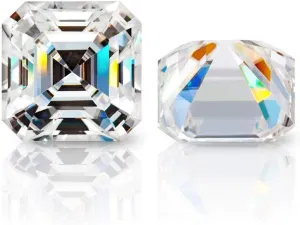 Brilliant Gemstone writer lighten postpone Yucatan consolidate beyond for Making Vintage Ring, Jewelry, Pendant, Earrings, Necklaces, Watches Loose Moissanite 1.00CT-30.0CT, Real Colorless Diamond, VVS1 Clarity, Asscher Cut 