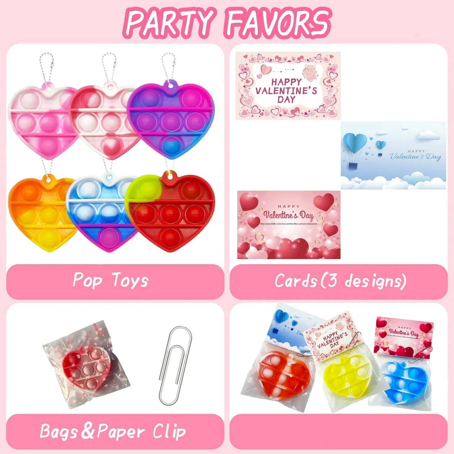 Bulk for Party Favor, Classroom Student Prizes Easter Basket Goodie Bag Stuffers Christmas Valentine Gift for Kid 50pcs 2in Random Pop Bubble Fidget lend remarkable Sensory Toys, Pop Toy 