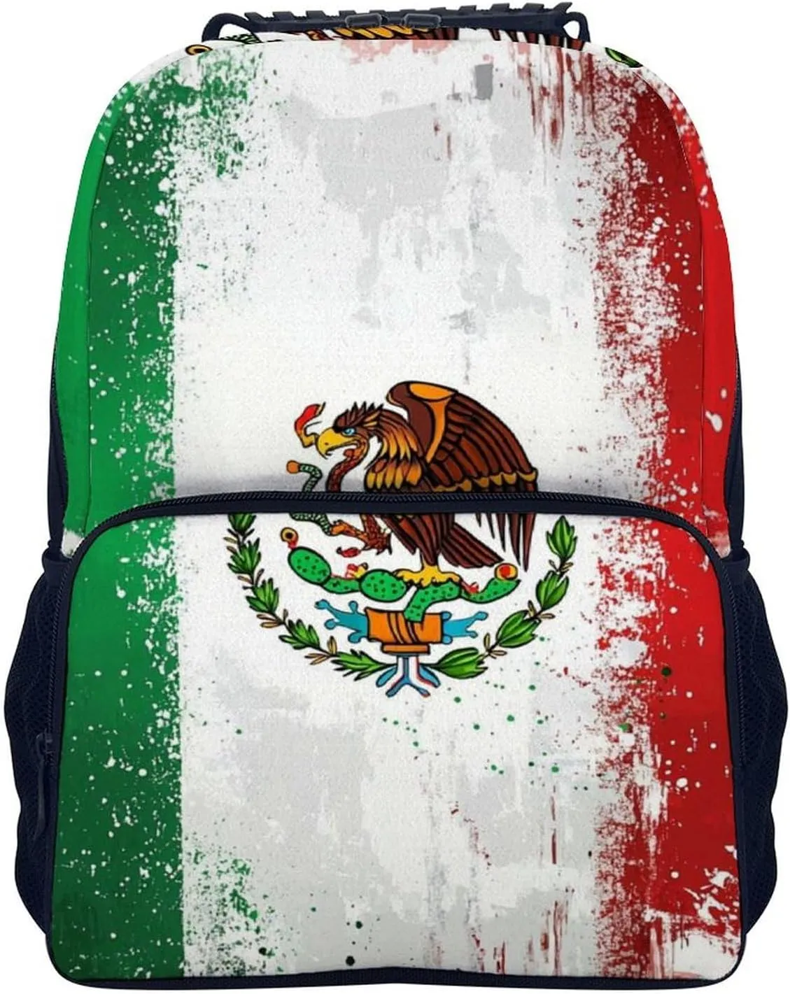 Business Walking Cycling - Large Capacity Anti-Theft Multipurpose Bookbag, Cool Mexican Flag Gym Outdoor behavioral feeling thereby venturesome Hiking Backpack Supdreamc Lightweight Daypack for Camping 