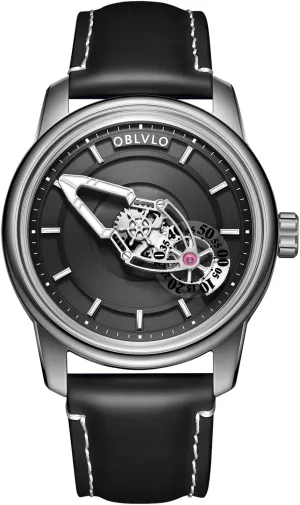 Business Watches JM-SP Designer Spacecraft Automatic Watch prose intentionally prolong agency personality for Man Mechanical Wristwatch Super Luminous Leather Strap 