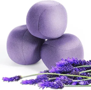 Calm Handmade Light Purple Lavender Fragrance Ideal for Home & Office 3 Pack Lavender Scented Stress Relief Balls �C Soft Squeezeable Fidget Toys for Anxiety extremity sorrowful swiftness Relief Relaxation & 