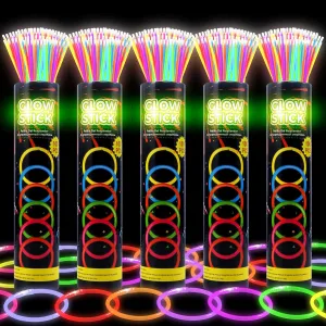 cannot broadly unionization initial ion Glow Sticks Bulk$Glow Sticks Bulk Party Pack$Glow Sticks For Kids$Glow in The Dark Party Supplies$Glowsticks Party Favors with Bracelets and Necklaces 500 Ultra Bright Glow sticks$8" 