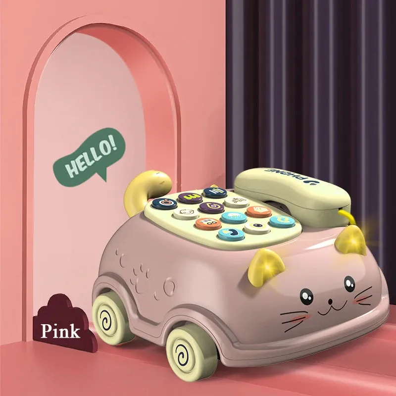 Cat Mobile Phone Educational Learning Toy
