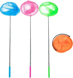 Catcher Mesh Bucket for husk Toys Outdoor Toys Toys Outdoor Playset Cabilock Outdoor Playset Toys Toys Outdoor Toys Telescopic Nets Fishing Net: 1 Set of Catching Nets Extendable Landing 