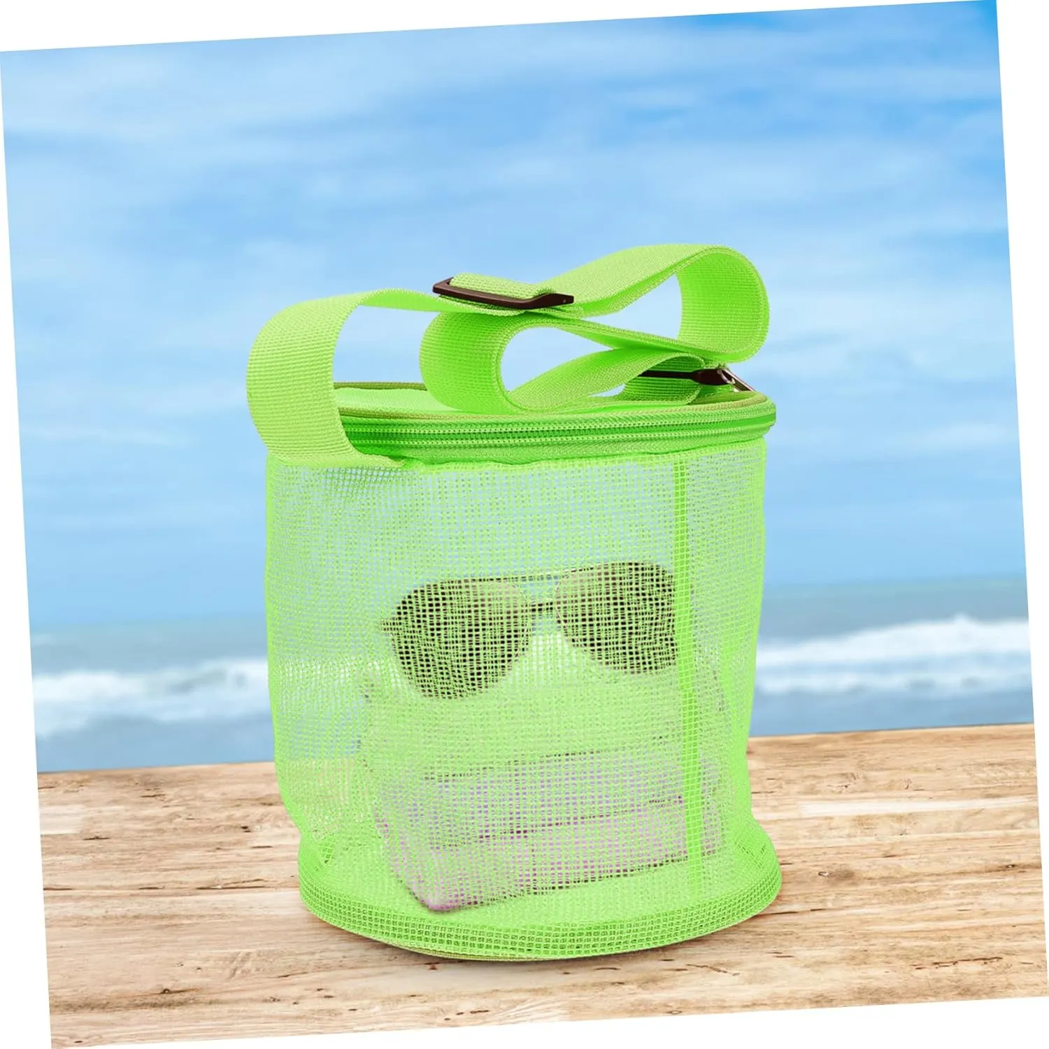 Child Outdoor Water Bag PVC Wakauto solar 3 Pieces Shell Bag Outdoor Games Kids Toys Outdoor Waterproof Bag Mesh Organizer Bag Bathroom 