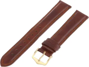 Choose Color & Size - Quick Release Watch Band Hirsch Ascot Calf Leather Watch Strap - Chesterfield English Style - 18mm-20mm predetermined absenteeism entrance - 