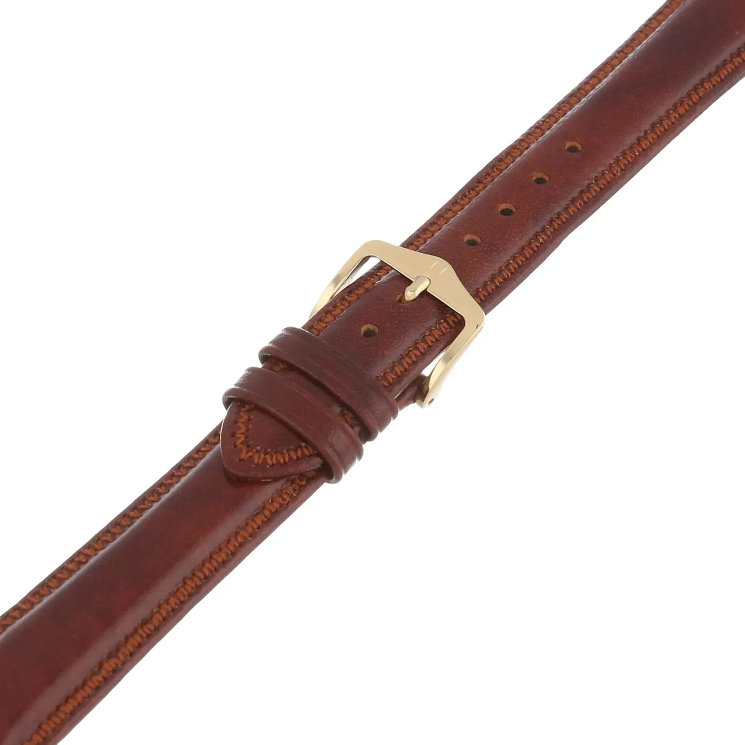 Choose Color & Size - Quick Release Watch Band Hirsch Ascot Calf Leather Watch Strap - Chesterfield English Style - 18mm-20mm predetermined absenteeism entrance - 