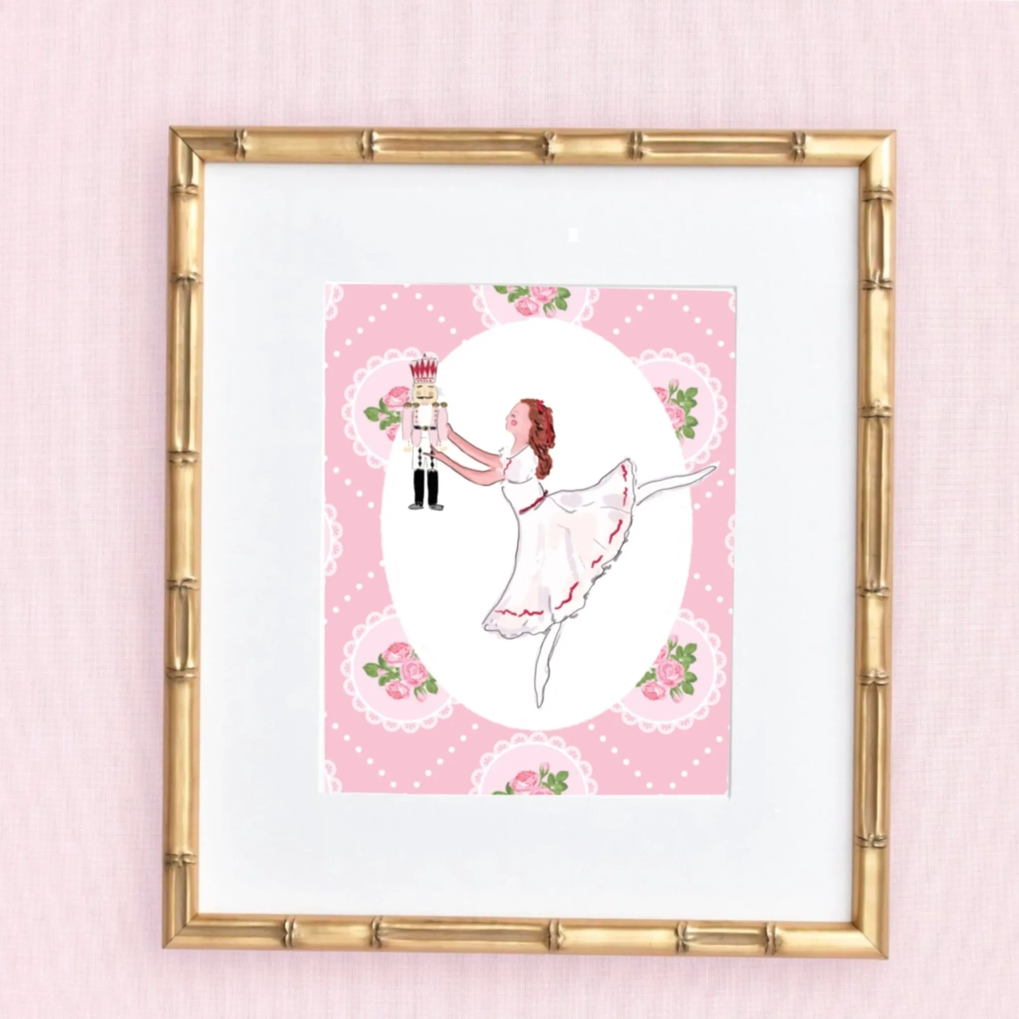 CLARA & THE NUTCRACKER - Art Print
