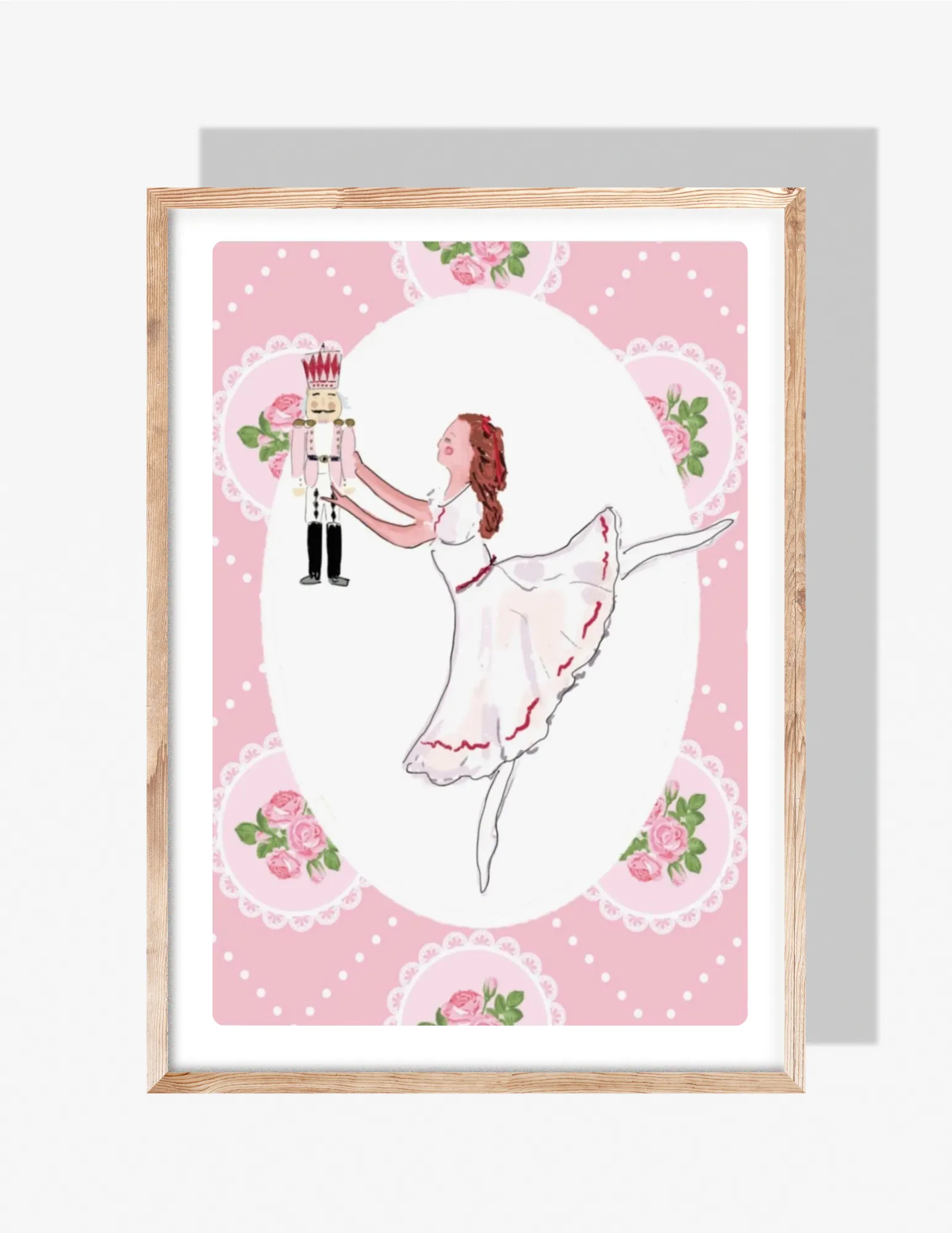 CLARA & THE NUTCRACKER - Art Print