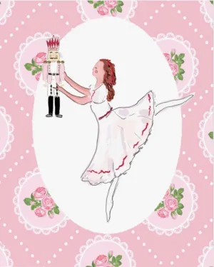 CLARA & THE NUTCRACKER - Art Print