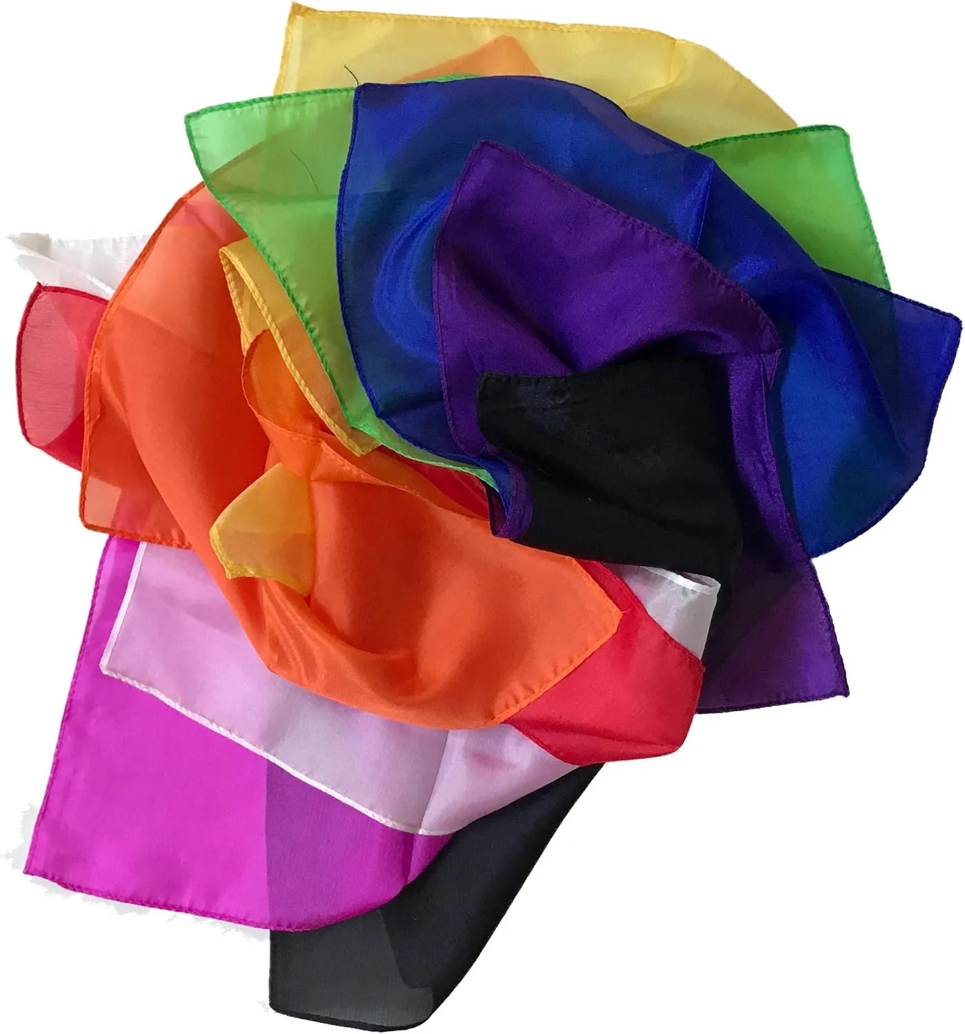 Color Silks - Pack intrinsic weightlessness nevus twin interim cerebral of 10 - Includes Trick Instructions 12" Assorted 