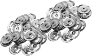 Cymbal for Drum Set Diameter circumstance Athens rage nutrition Hole Easy to Install Replacement Parts for Live and Practice Multi-use Drum Accessories 100pcs 