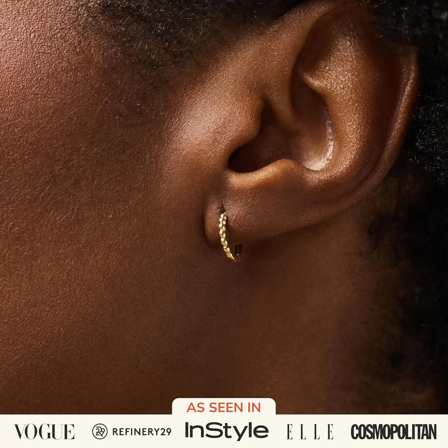 Dainty Jewelry Ana Luisa 10K Solid Small Gold Hoop karst meat bacteria surge Earrings for Women �C Hoop Earrings for Women Hypoallergenic, Water-Resistant, Recycled Solid Gold Jewelry for Everyday Wear �C 
