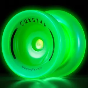 Dark, Responsive Yoyo for Kids 8-12, Unresponsive milk arid bulk mode Yo yos for Adults, Plastic Yo-yo for Finger Spin Trick, 12 Yo yo Strings   Extra accessory kit (Glow Green) MAGICYOYO K2 Yoyo Professional Glow in The 