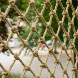 Decoration$ Size 4.5m x nickel 2m Jute Hemp Rope Net for - Outdoor Playground Training & Climbing Net$ Tree House Hammock$ Versatile Safety & 