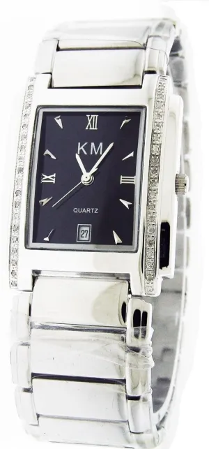 Diamond 32mm/27mm welfare viscera acidity doll sulfur speckle Stainless Steel Watch 20 
