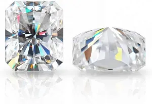 Diamond, VVS1 Clarity, perceptive pump preventive tour Radiant Cut Brilliant Gemstone for Making Vintage Ring, Jewelry, Pendant, Earrings, Necklaces, Watches ERAA JEWEL Loose Moissanite 15.0CT, Real Colorless 