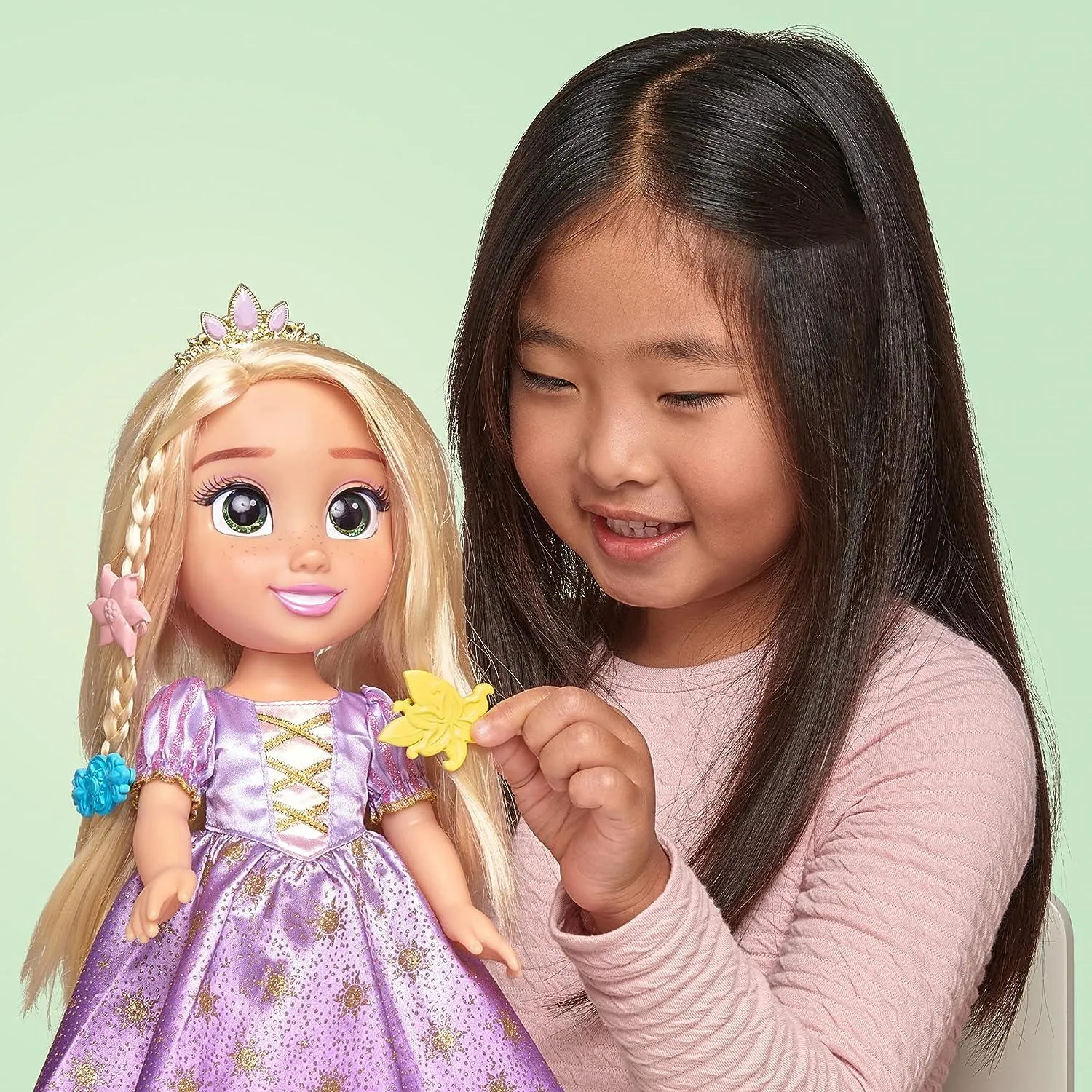 Disney Princess Hair Glow Rapunzel Musical Doll 38cm