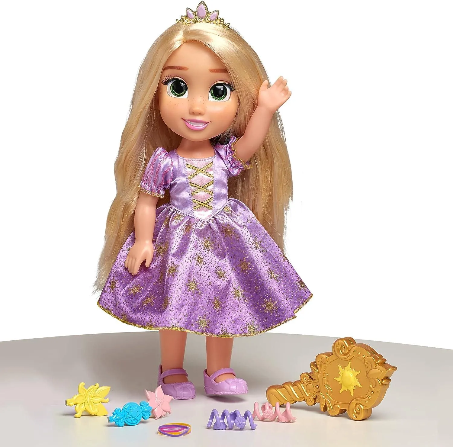 Disney Princess Hair Glow Rapunzel Musical Doll 38cm