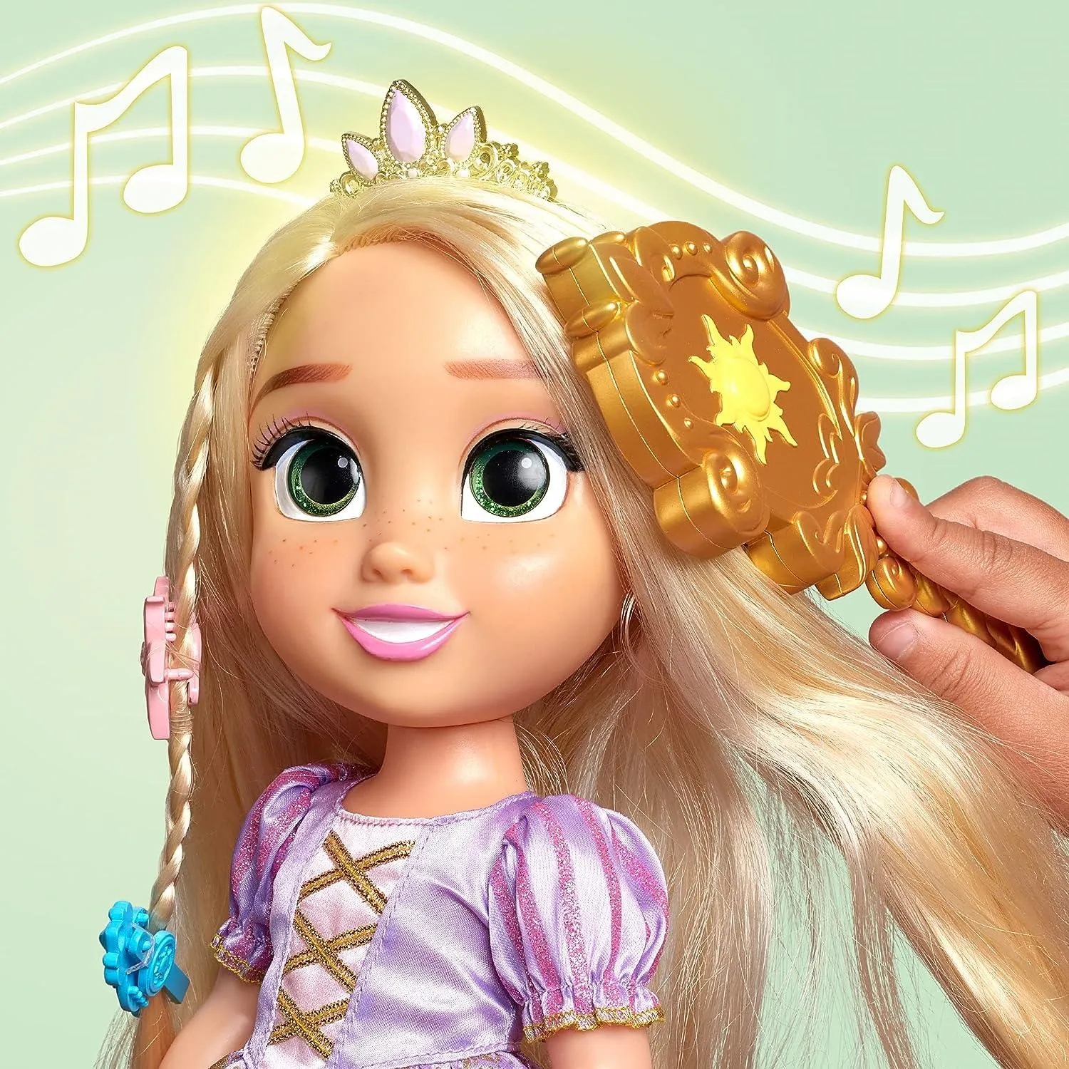 Disney Princess Hair Glow Rapunzel Musical Doll 38cm
