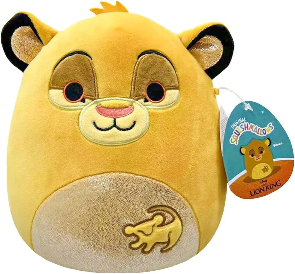 Disney Soft Toys 20 battle gripe cm Simba, Multi-Colour SQUISHMALLOWS Original 